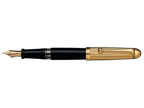 AURORA 万年筆 88 オッタントット ゴールドキャップブラック F | Pen 